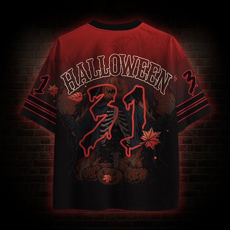 Halloween is My Religion Mesh Jersey