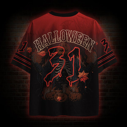 Halloween is My Religion Mesh Jersey