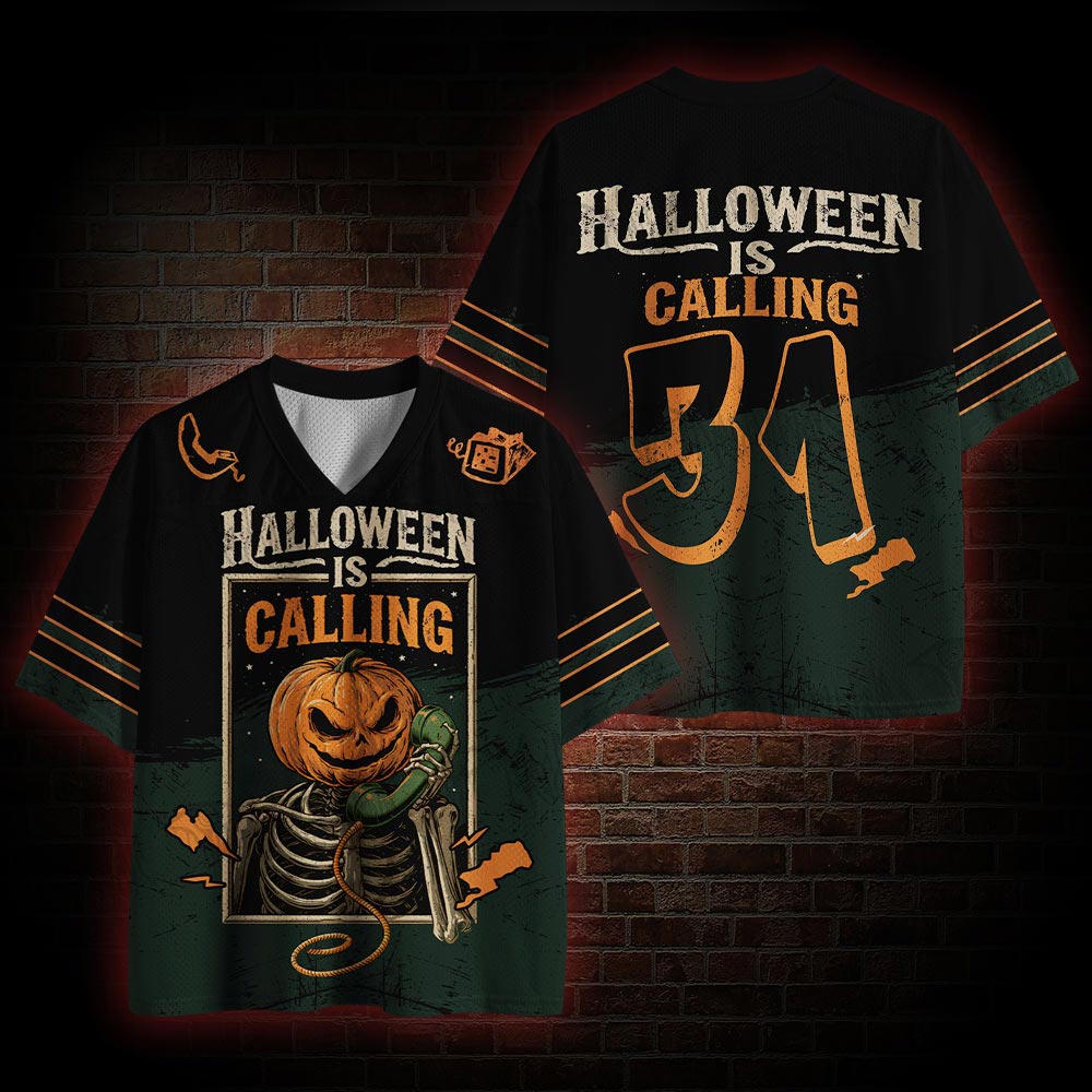 Halloween is Calling Mesh Jersey