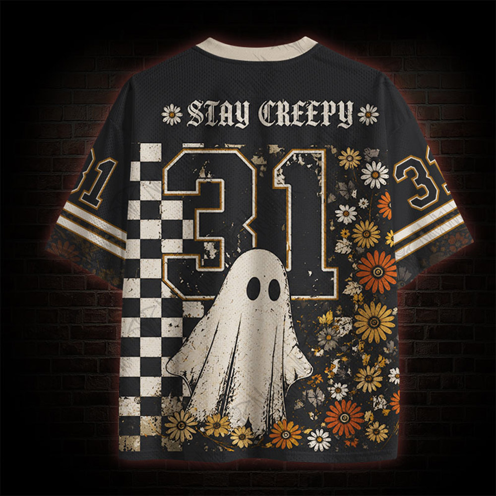 Stay Creepy Mesh Jersey