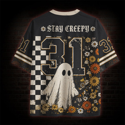 Stay Creepy Mesh Jersey
