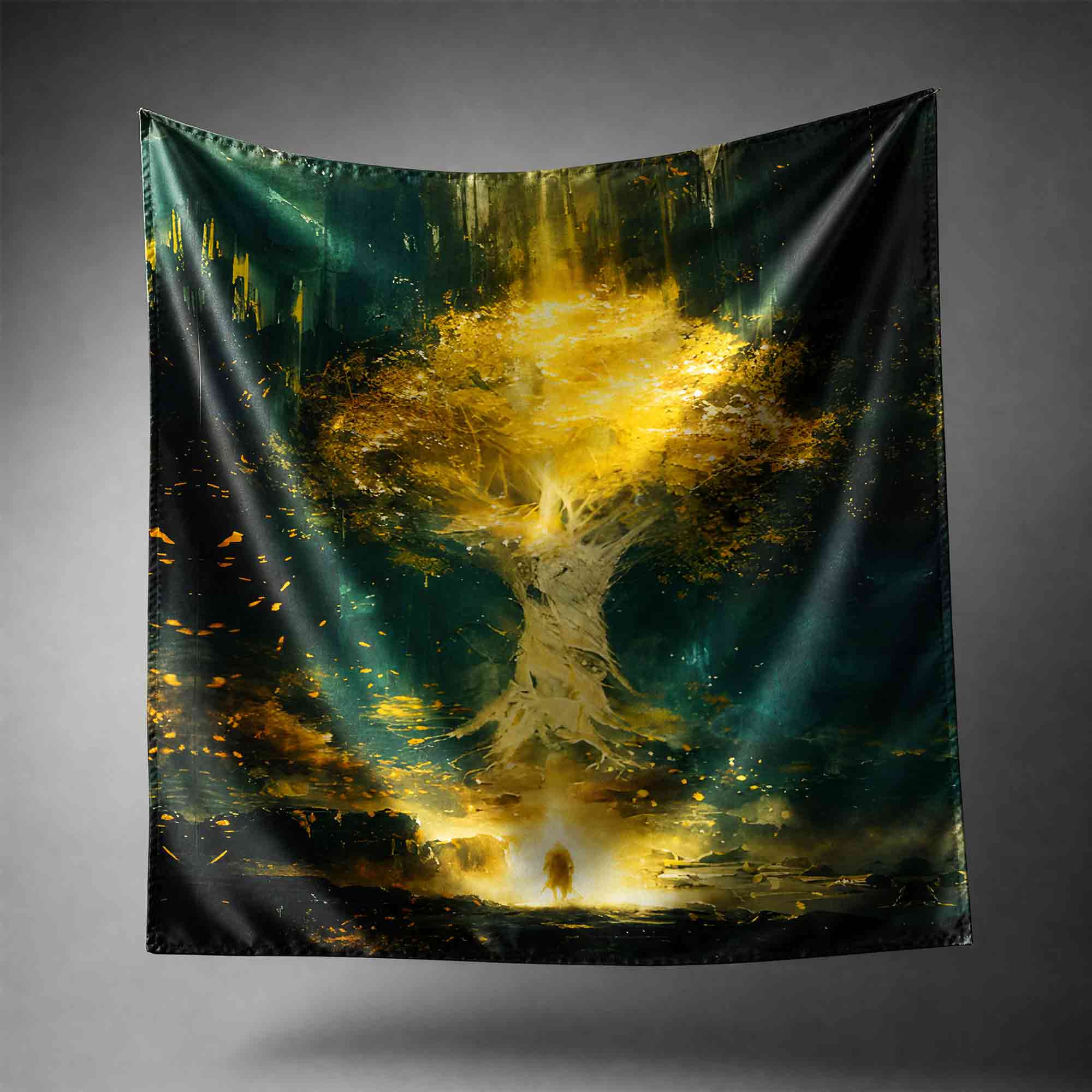Grace of Gold Square Scarf