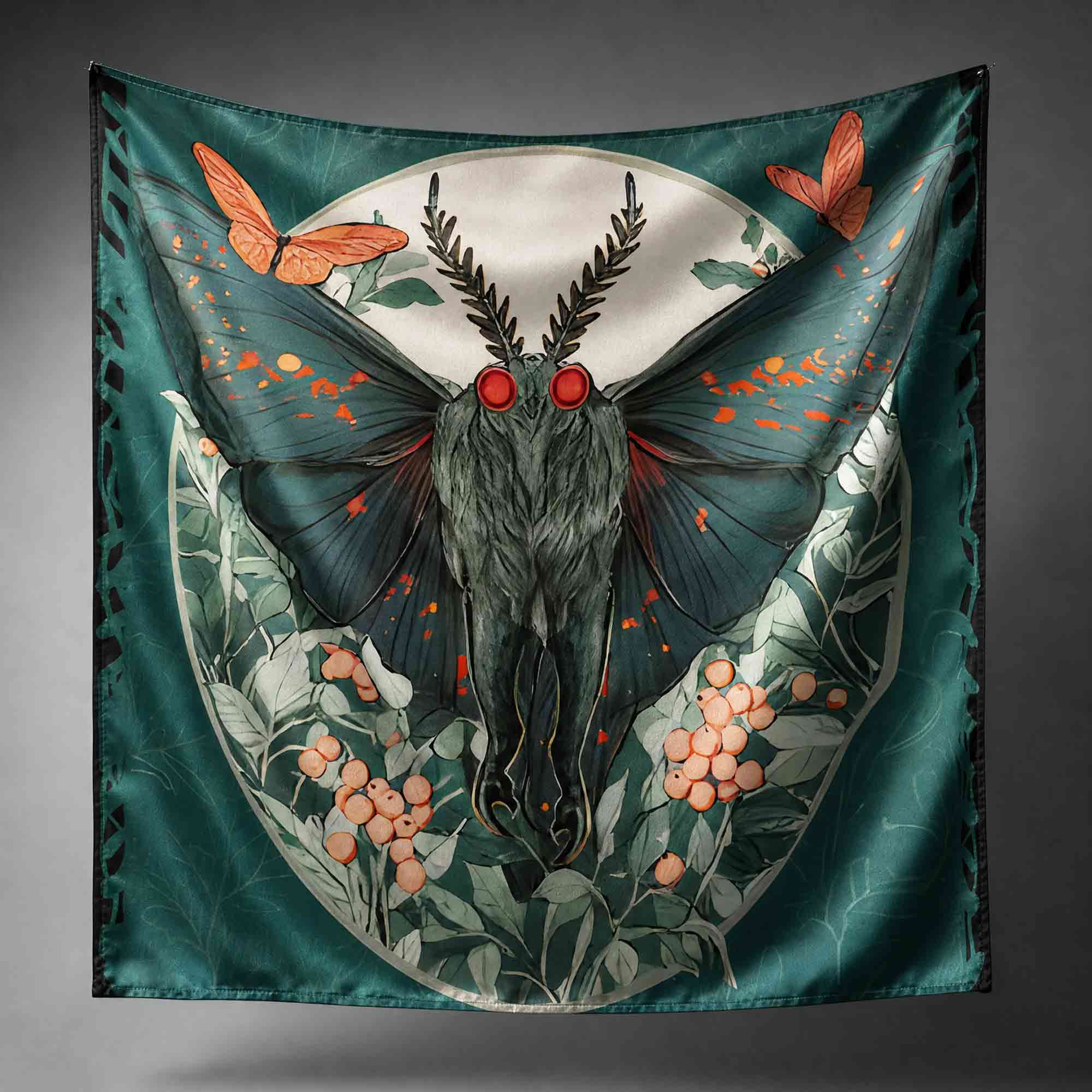 Mothman Square Scarf