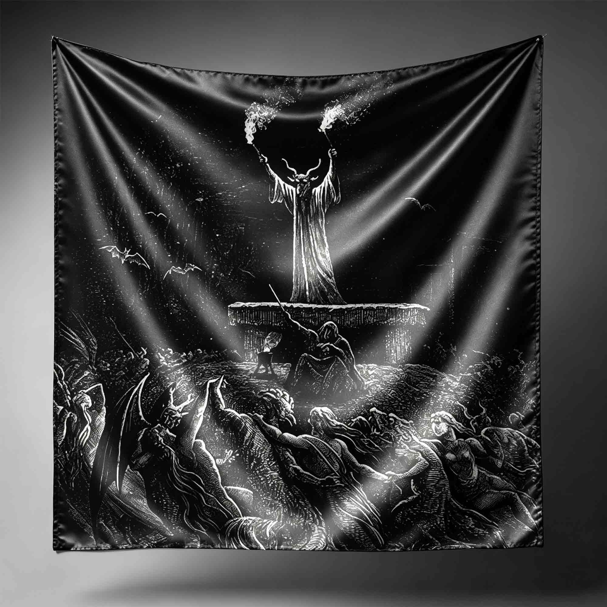 Witches Sabbath Square Scarf