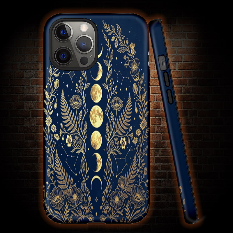 Celestial Moon Phase Phone Case