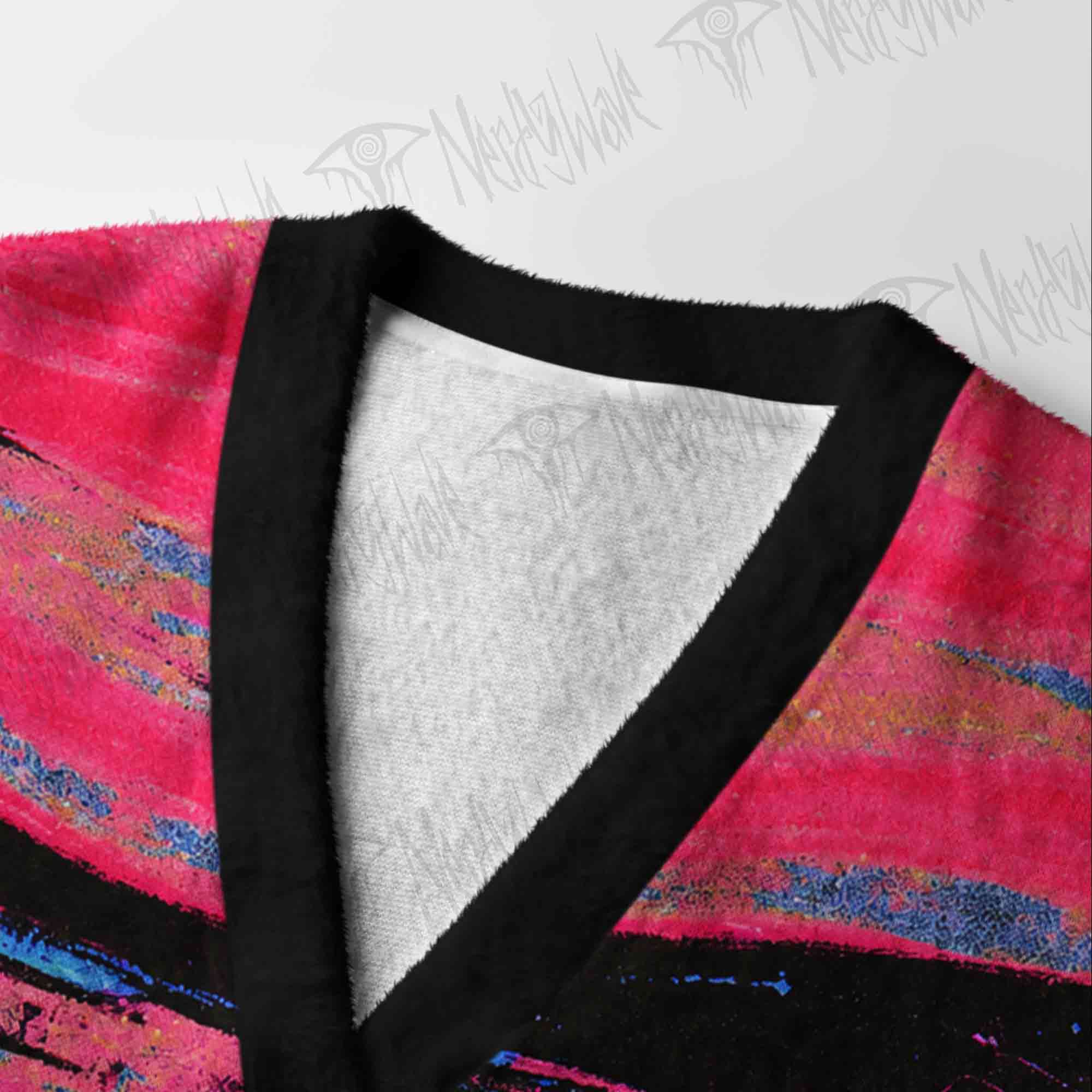 Art 16 Clown Cardigan Sweater