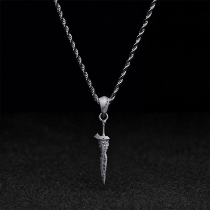[Copy]Broken Sword Pendant Necklace