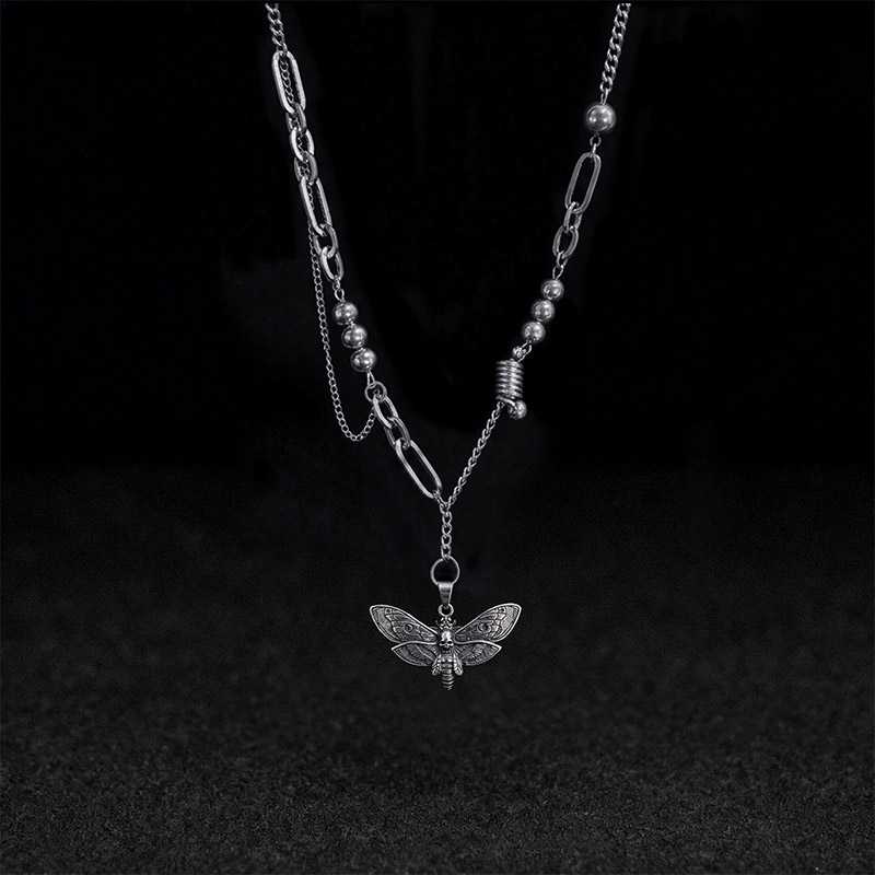 Death Moth Necklace