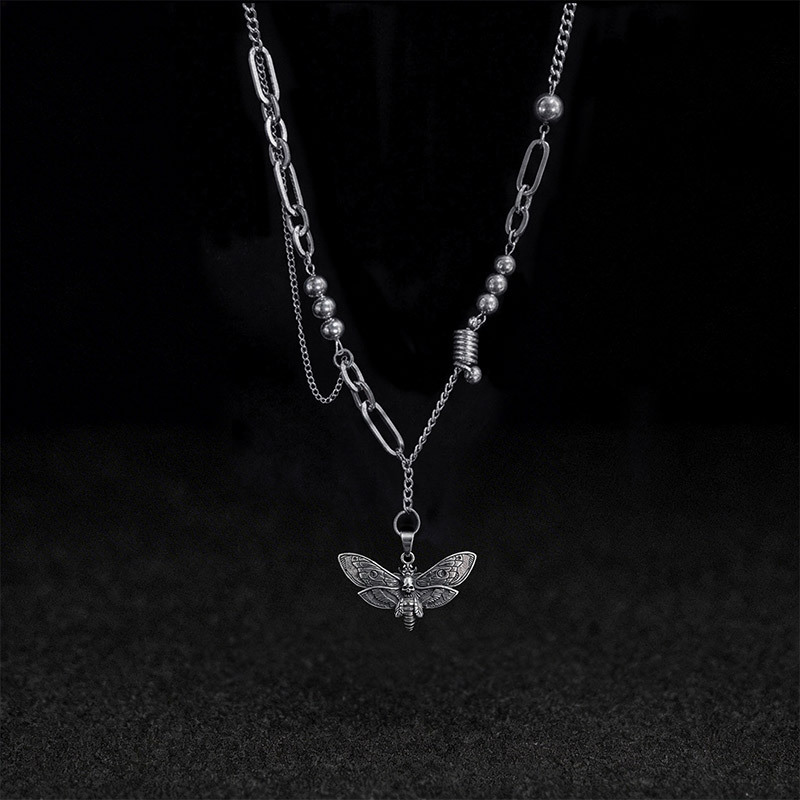 Death Moth Necklace
