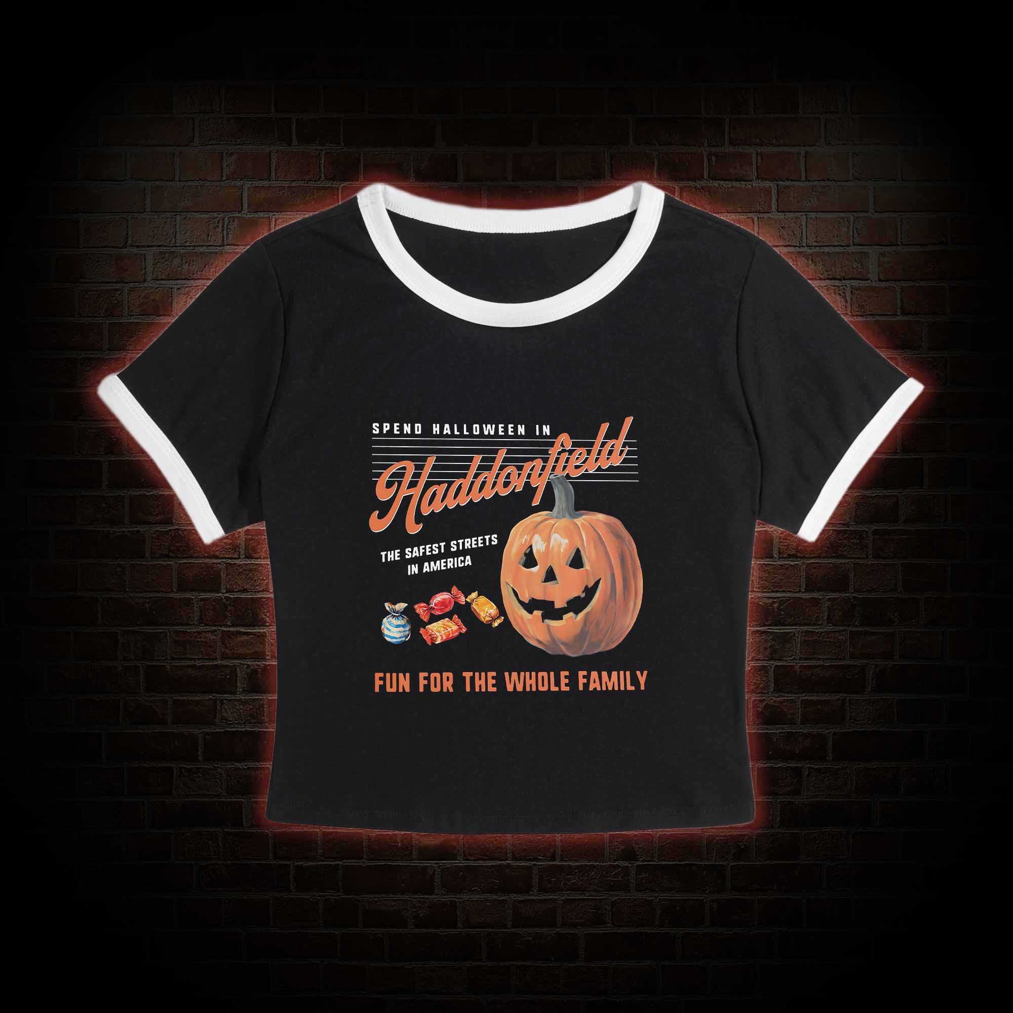 Spend Halloween in Haddonfield Baby Tee