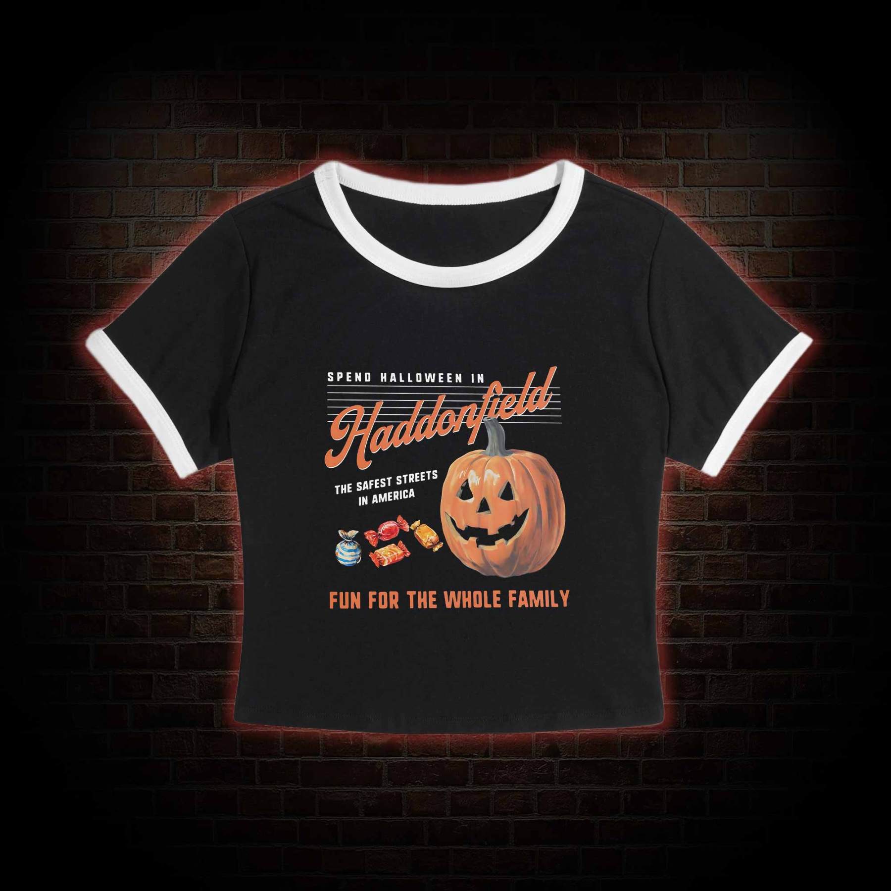Spend Halloween in Haddonfield Baby Tee