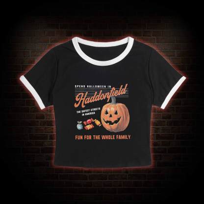 Spend Halloween in Haddonfield Baby Tee