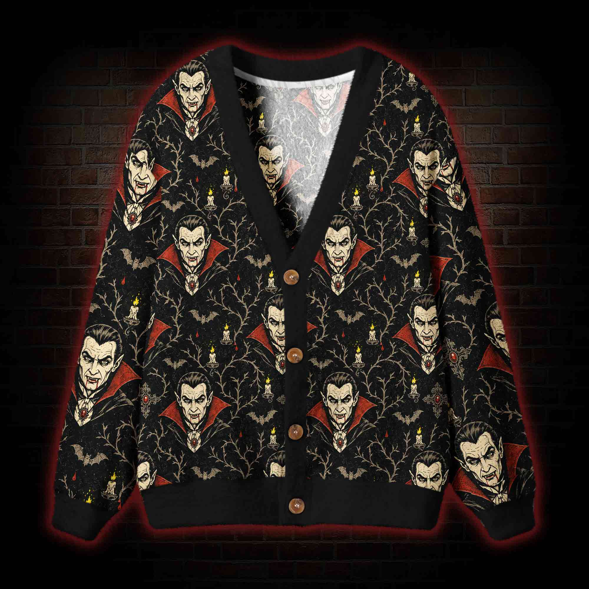 Vampire Lord Cardigan Sweater
