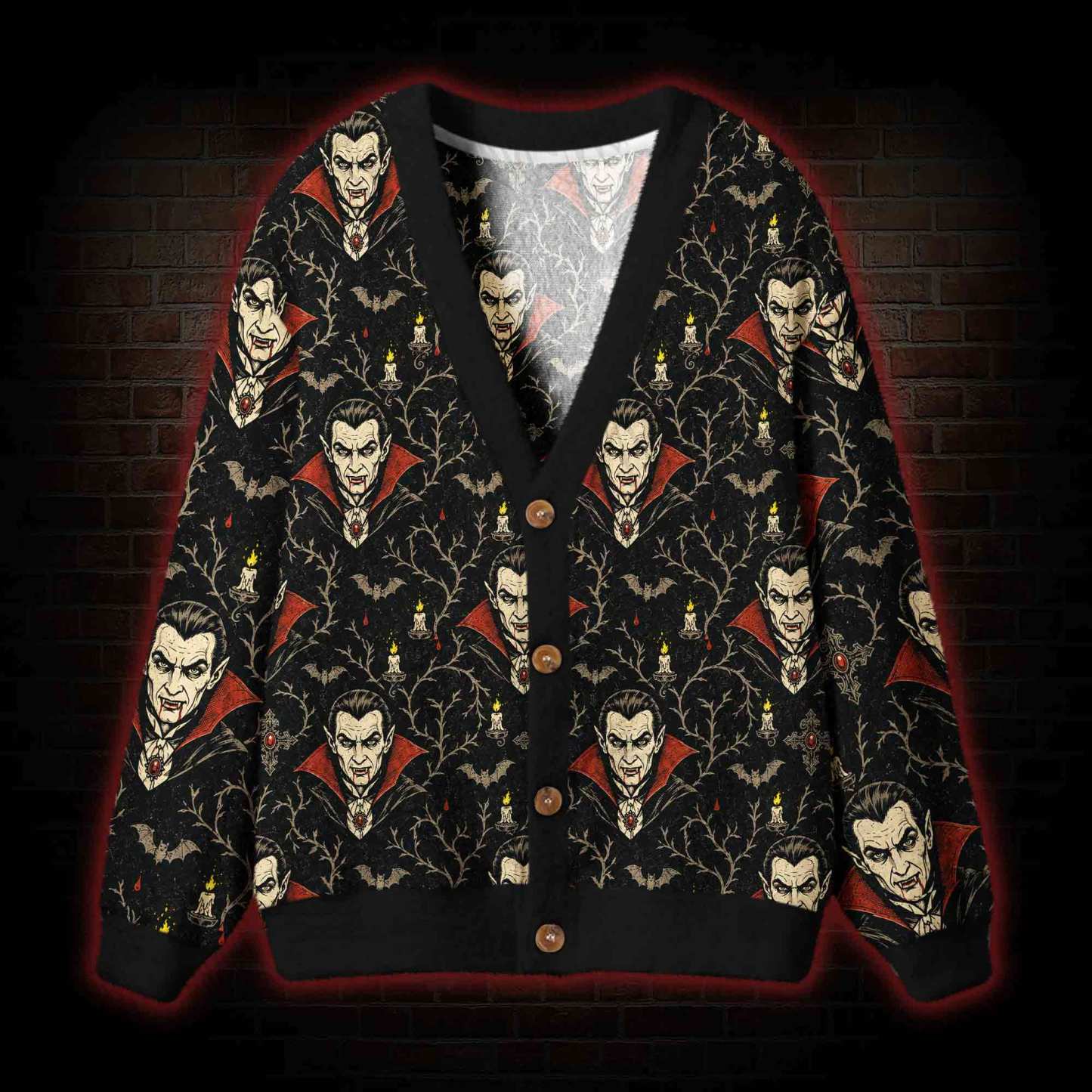Vampire Lord Cardigan Sweater