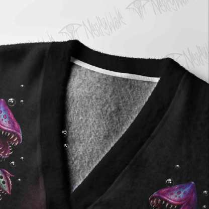 Carnivorous Garden Cardigan Sweater