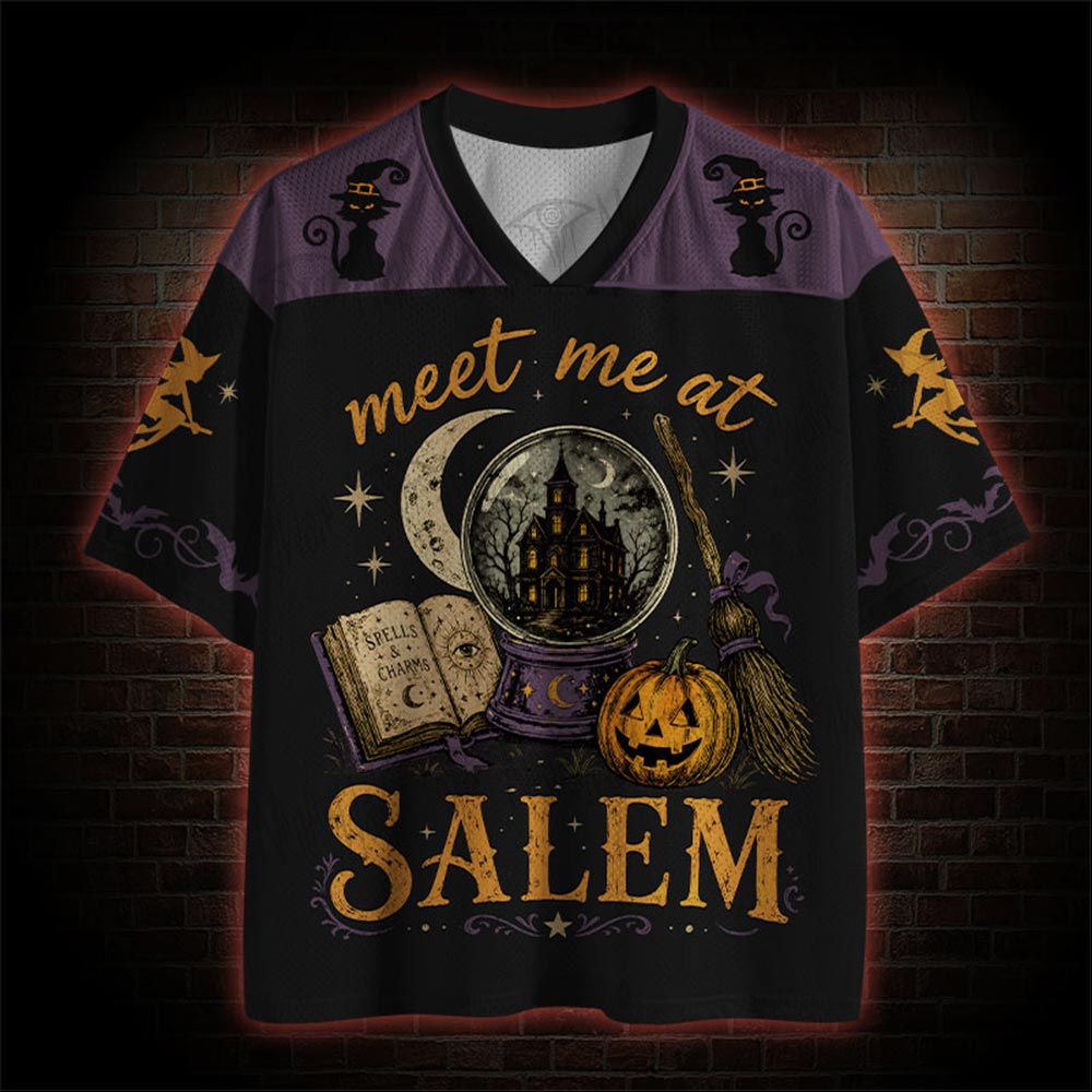 Meet Me At Salem Witch Mesh Jersey