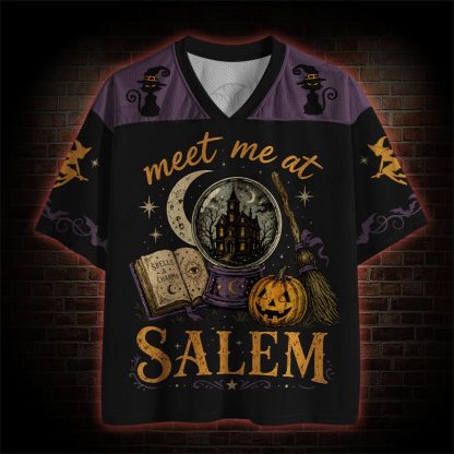 Meet Me At Salem Witch Mesh Jersey