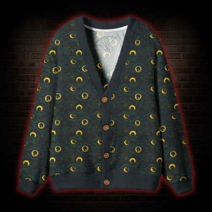 Eyes of the Deep Cardigan Sweater