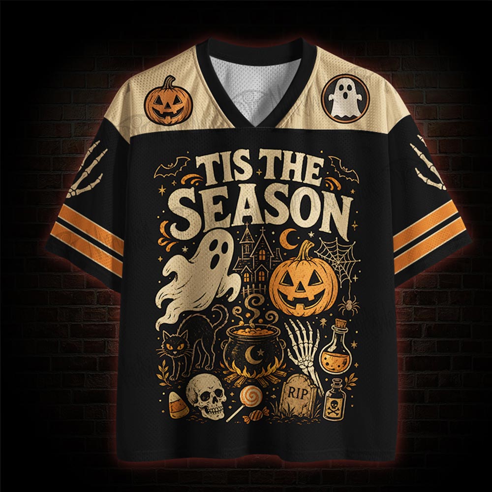 tis the season halloween Mesh Jersey