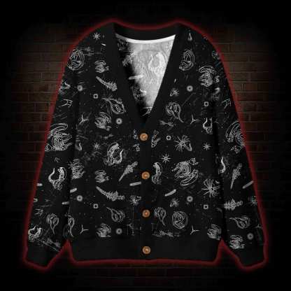 Aliens Cardigan Sweater