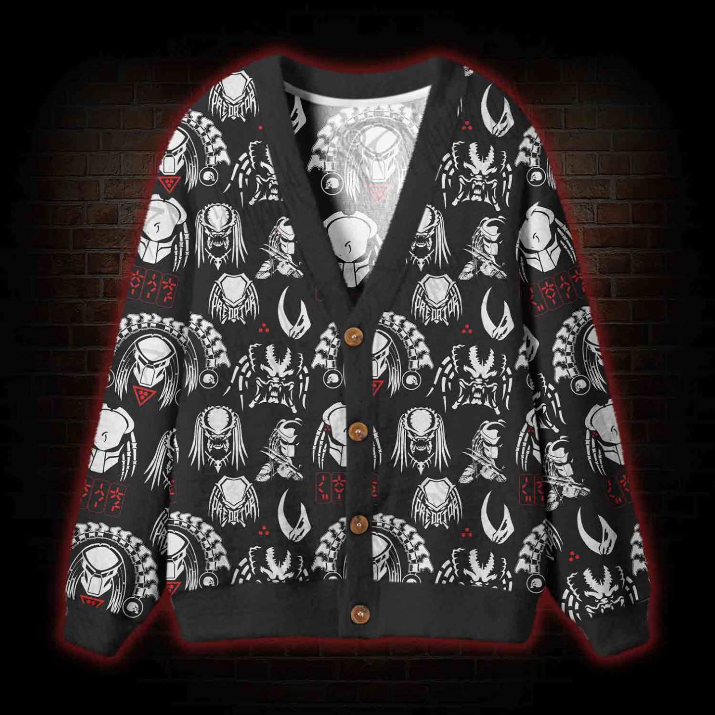 Alien Hunter Cardigan Sweater