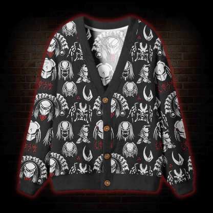 Alien Hunter Cardigan Sweater