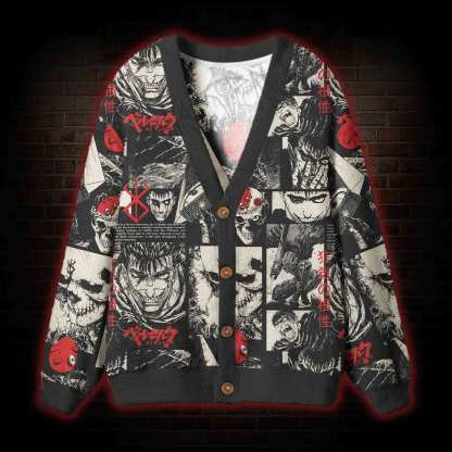 Struggle Contend Wriggle Cardigan Sweater