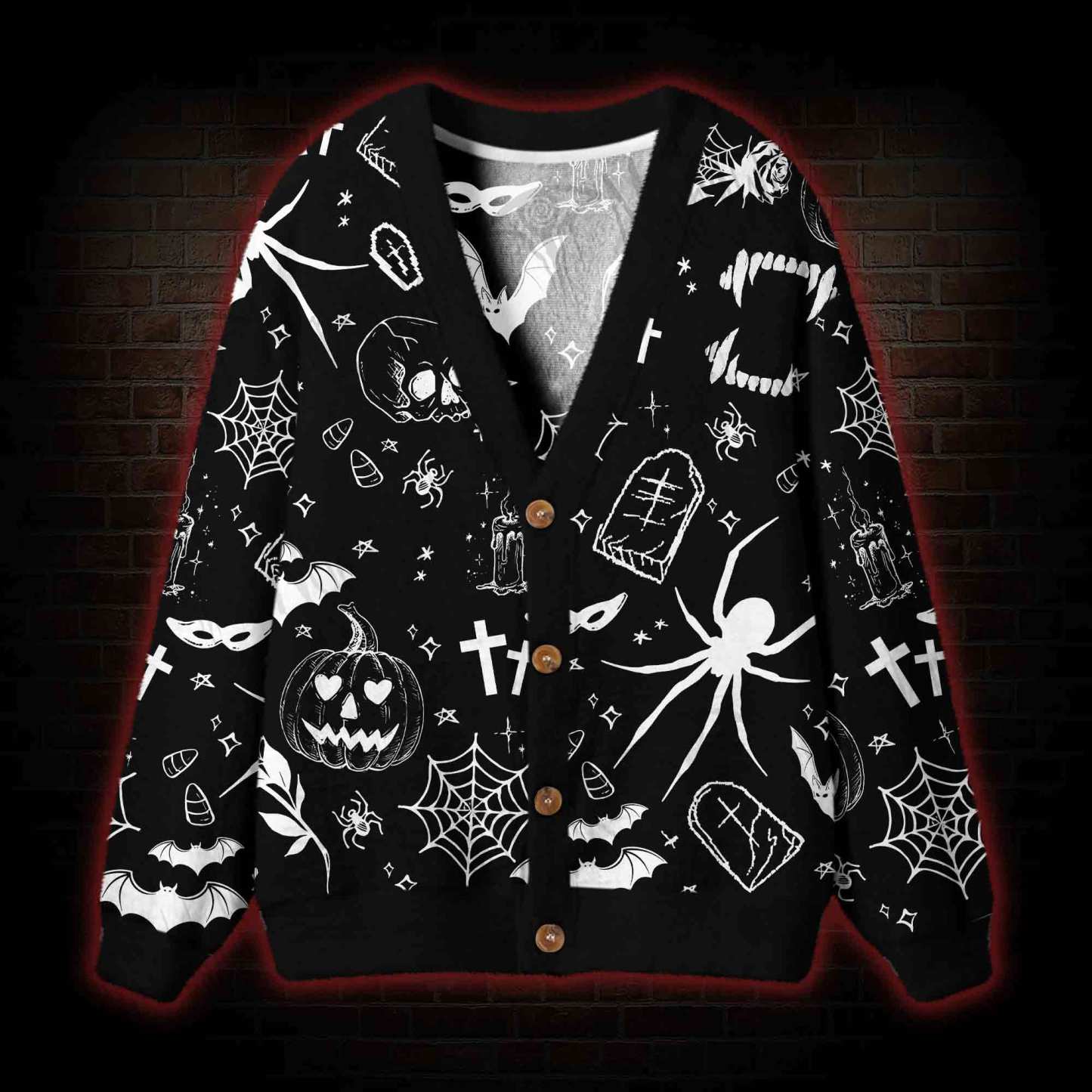 Spider Cardigan Sweater