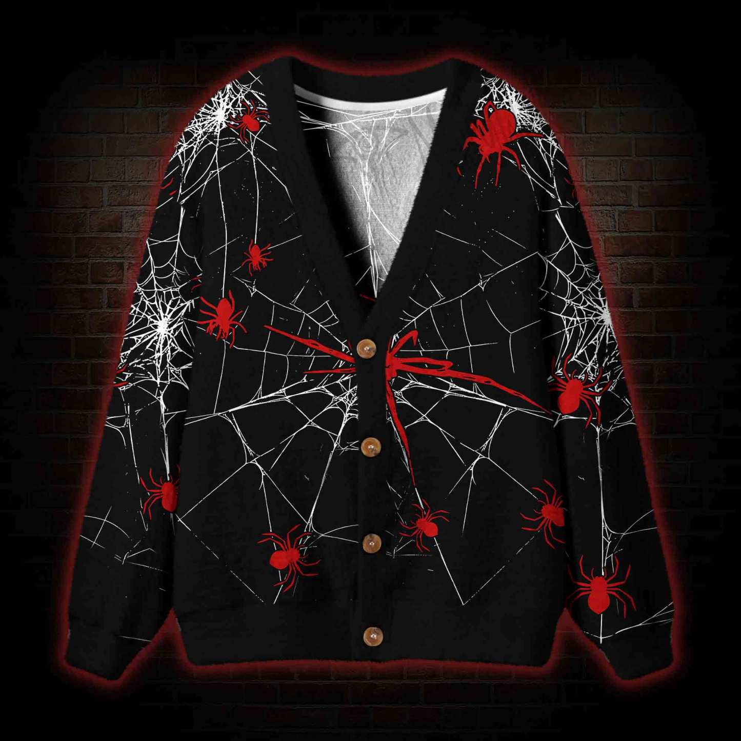 Spider Cardigan Sweater
