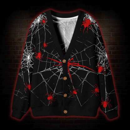 Spider Cardigan Sweater