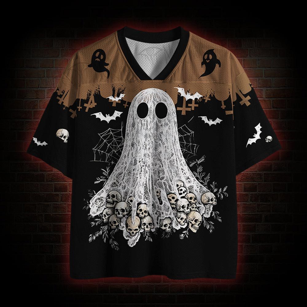 Sweet but Spooky Funny Mesh Jersey