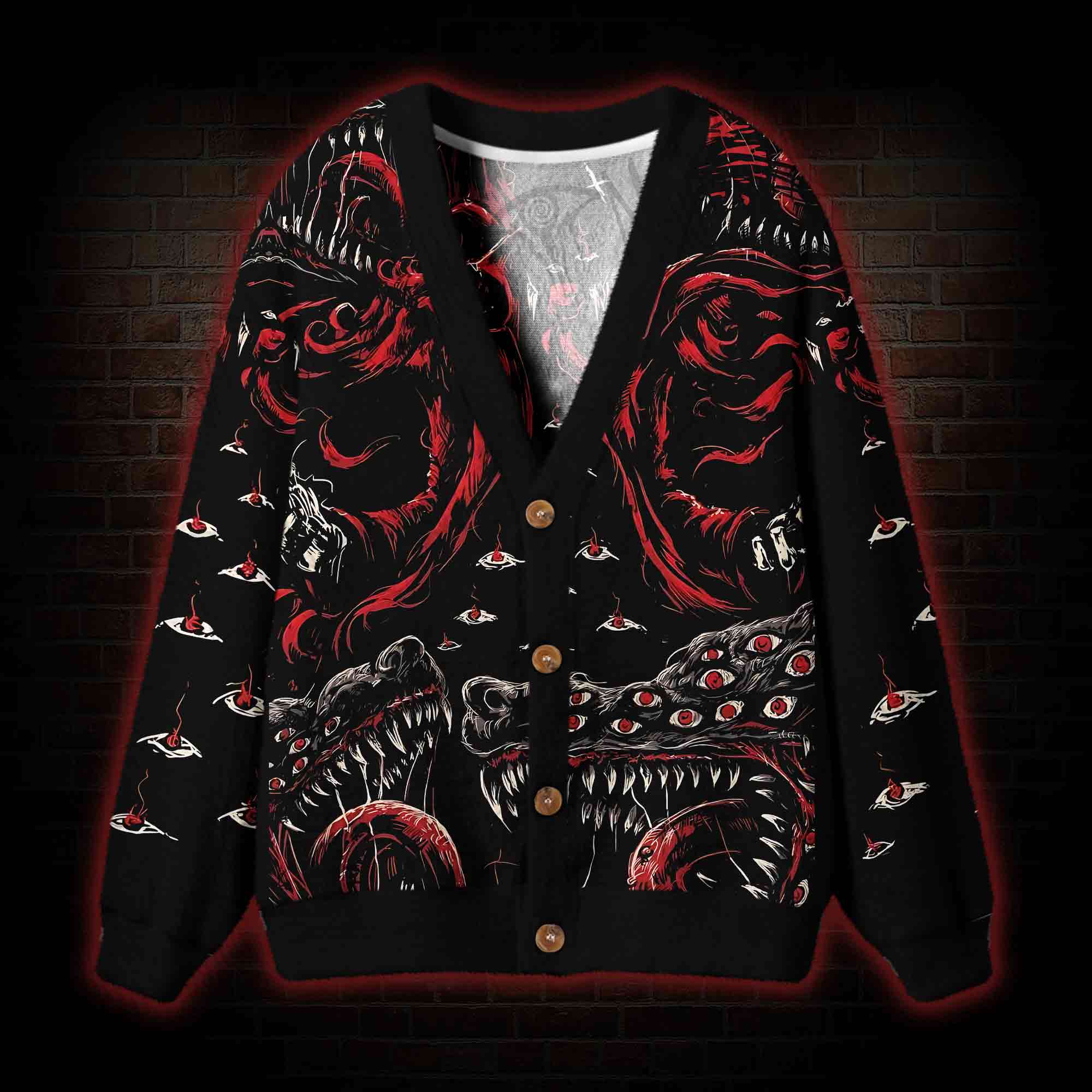 Dark Beast Cardigan Sweater