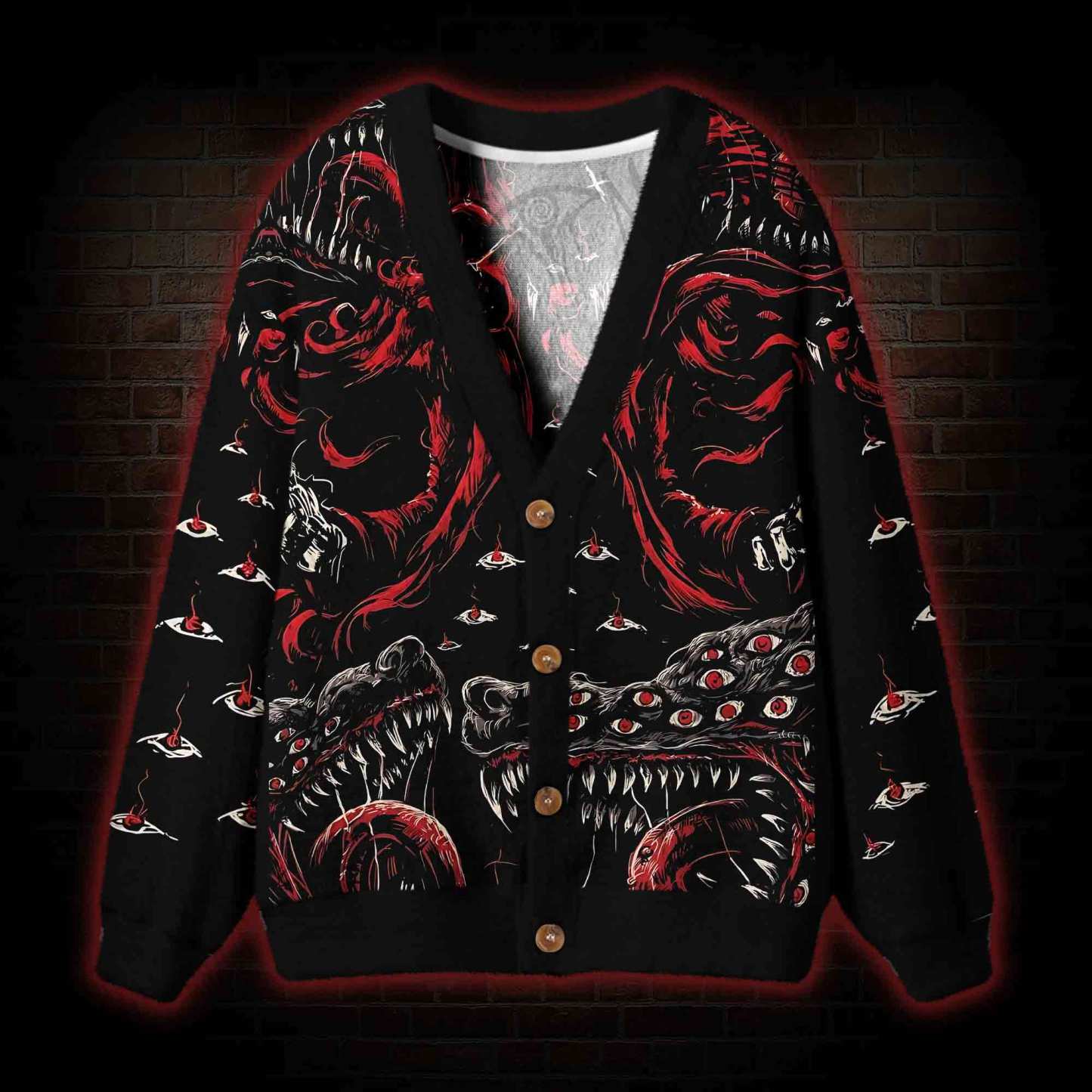 Dark Beast Cardigan Sweater