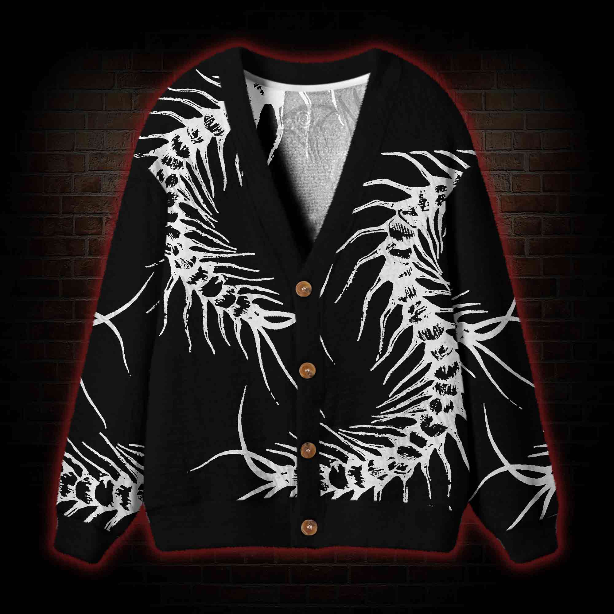 Centipedes Cardigan Sweater