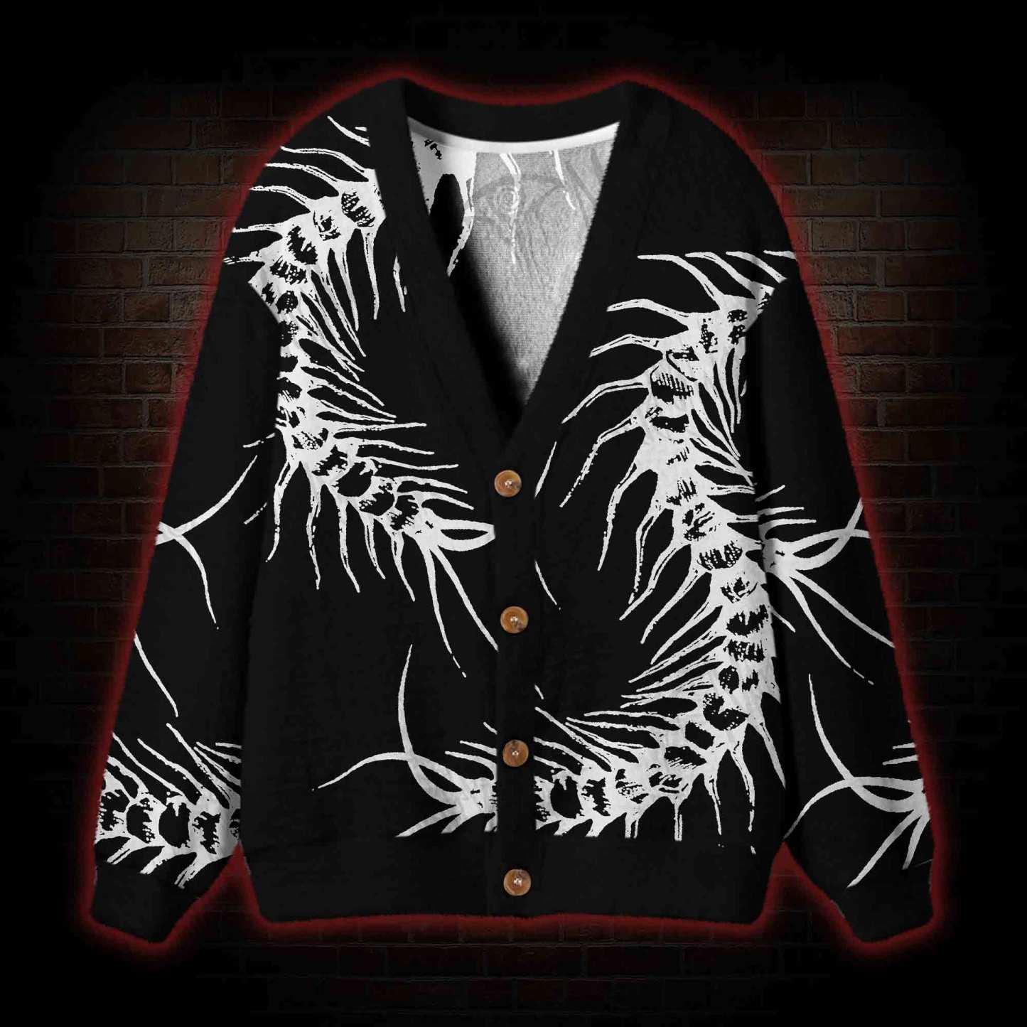 Centipedes Cardigan Sweater