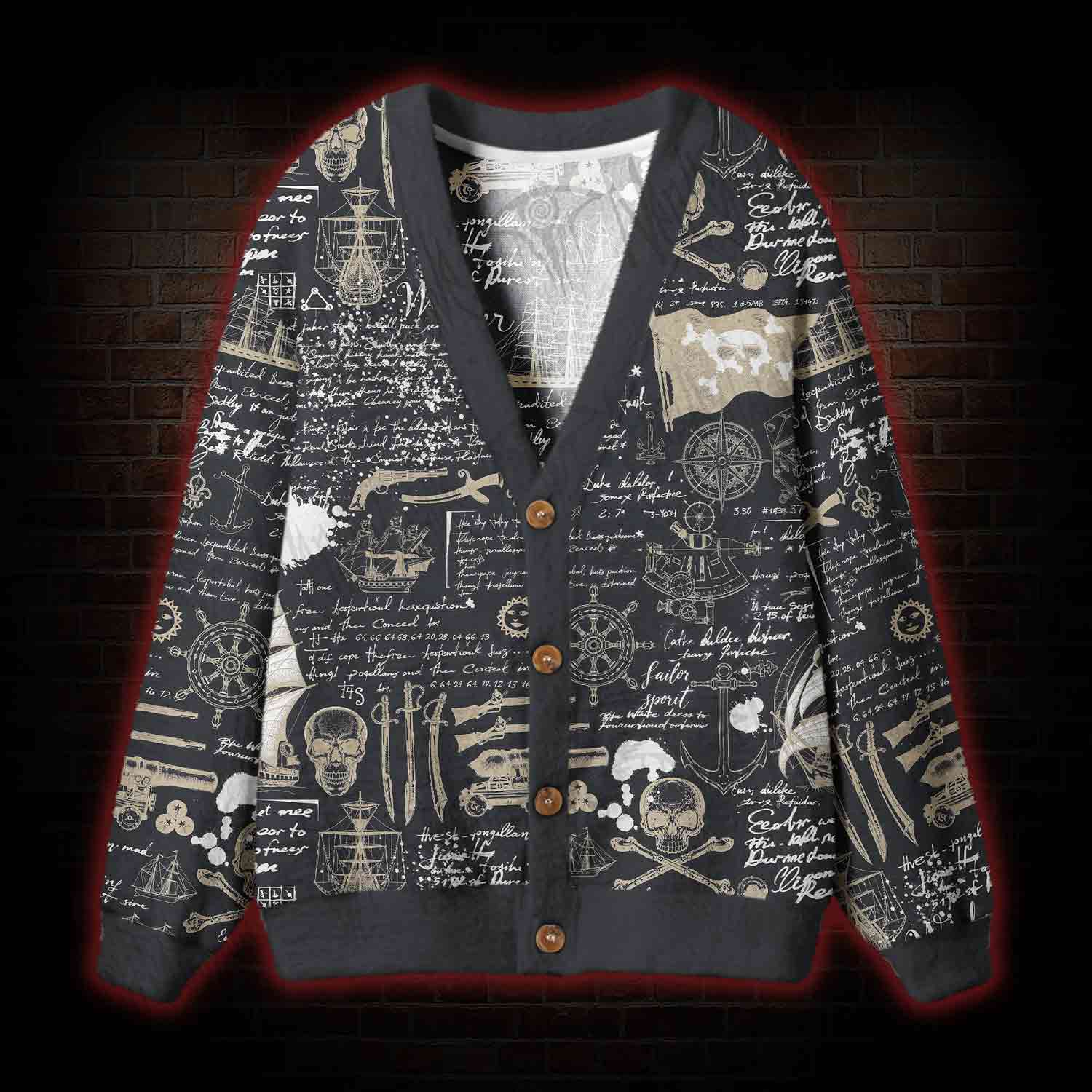 Pirate Cardigan Sweater