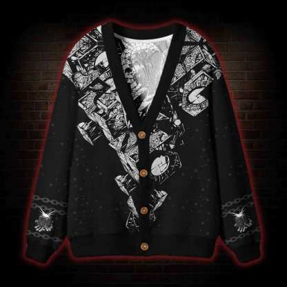 You Opened It We Came Cardigan Sweater
