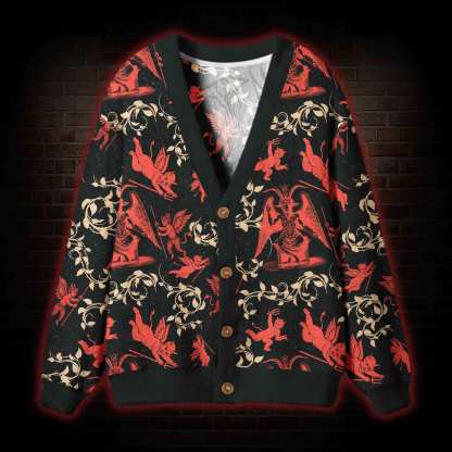 Devil Cardigan Sweater