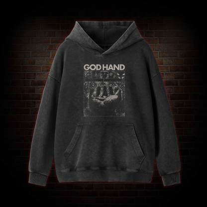 Our Wing of Darkness Washed Hoodie