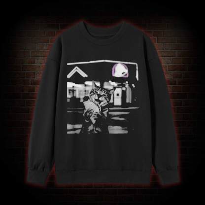 Funny Cat Eating Taco Sweatshirt