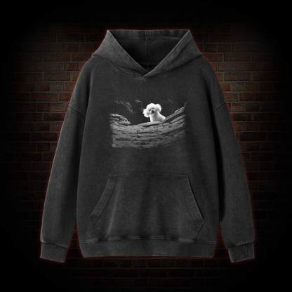 Precious Dog Washed Hoodie