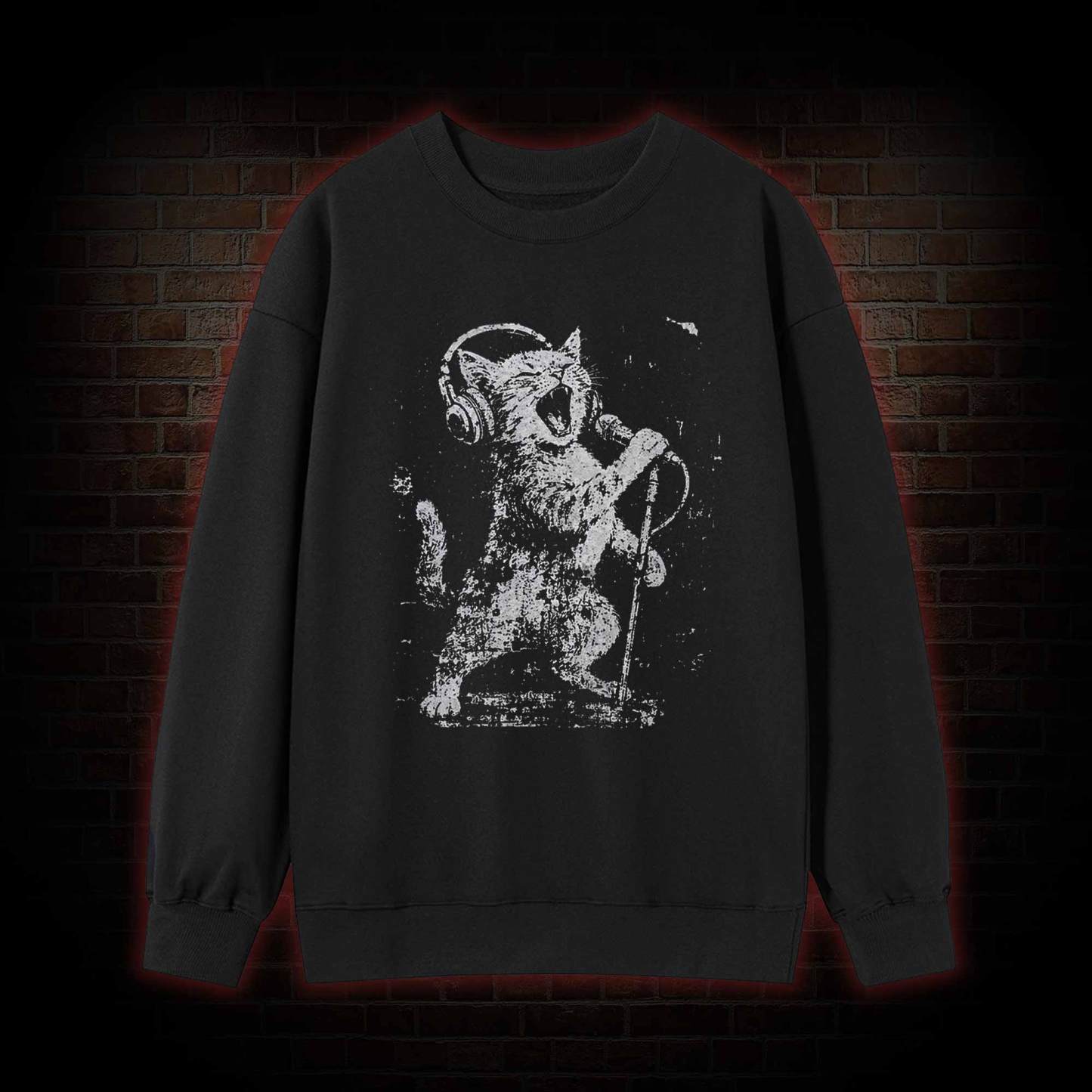 Rockstar Cat Sweatshirt