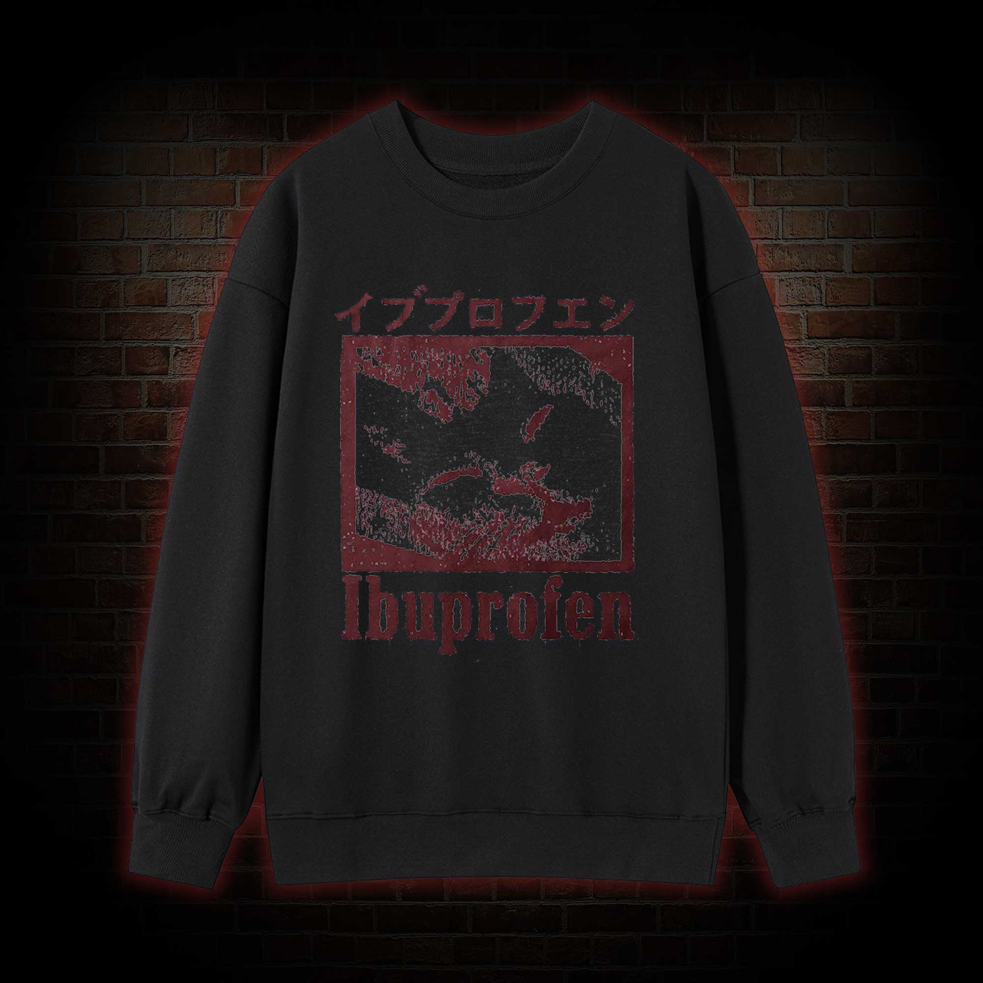Ibuprofen Cat Meme Sweatshirt