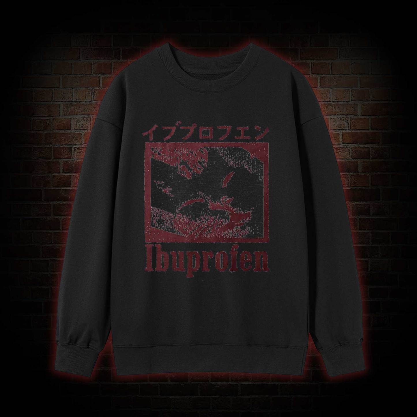 Ibuprofen Cat Meme Sweatshirt