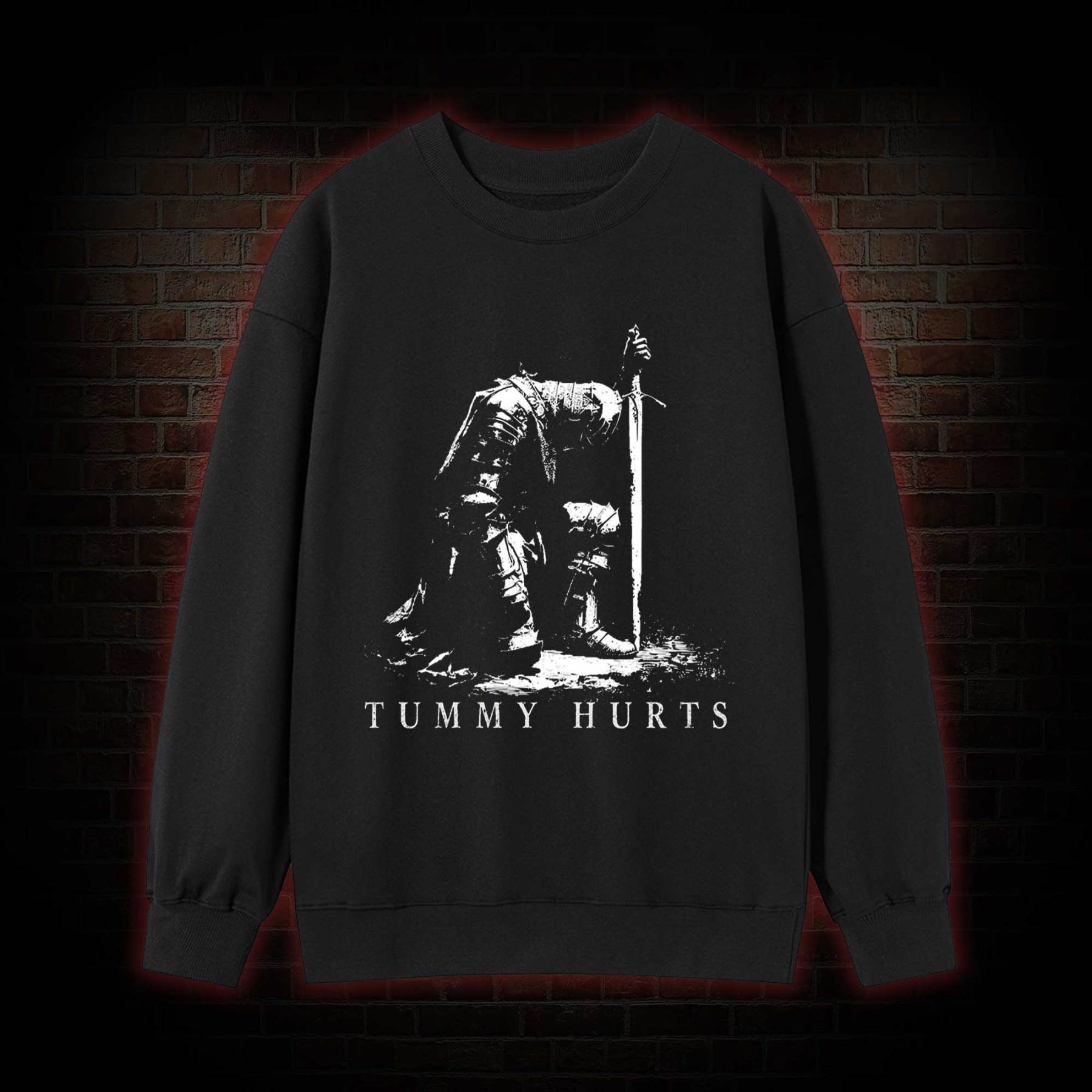 Dark Fantasy Knight Sweatshirt