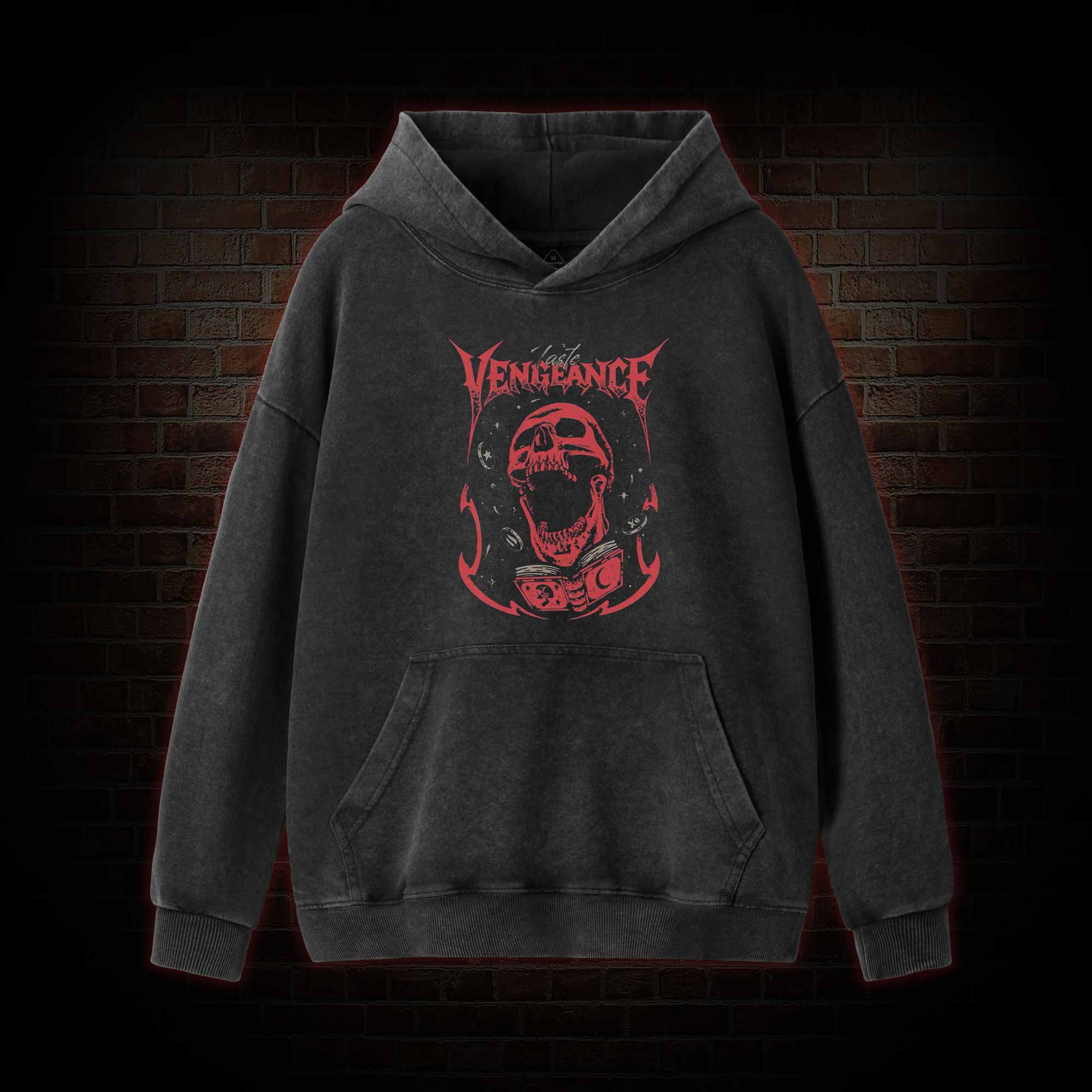 Taste Vengeance Washed Hoodie