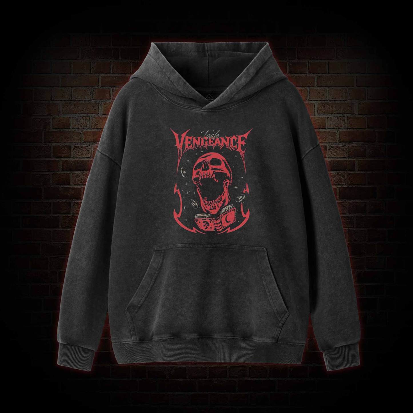 Taste Vengeance Washed Hoodie