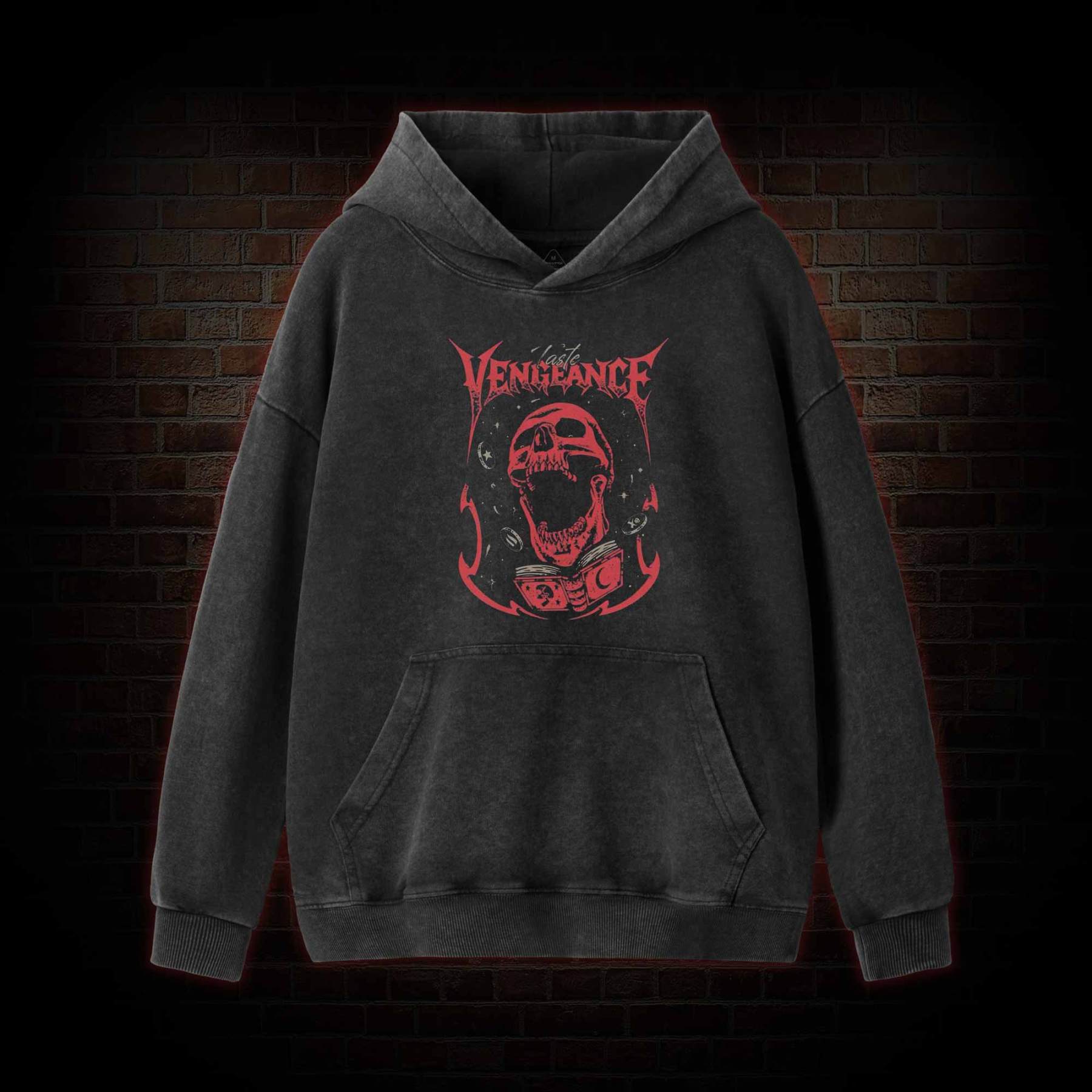 Taste Vengeance Washed Hoodie
