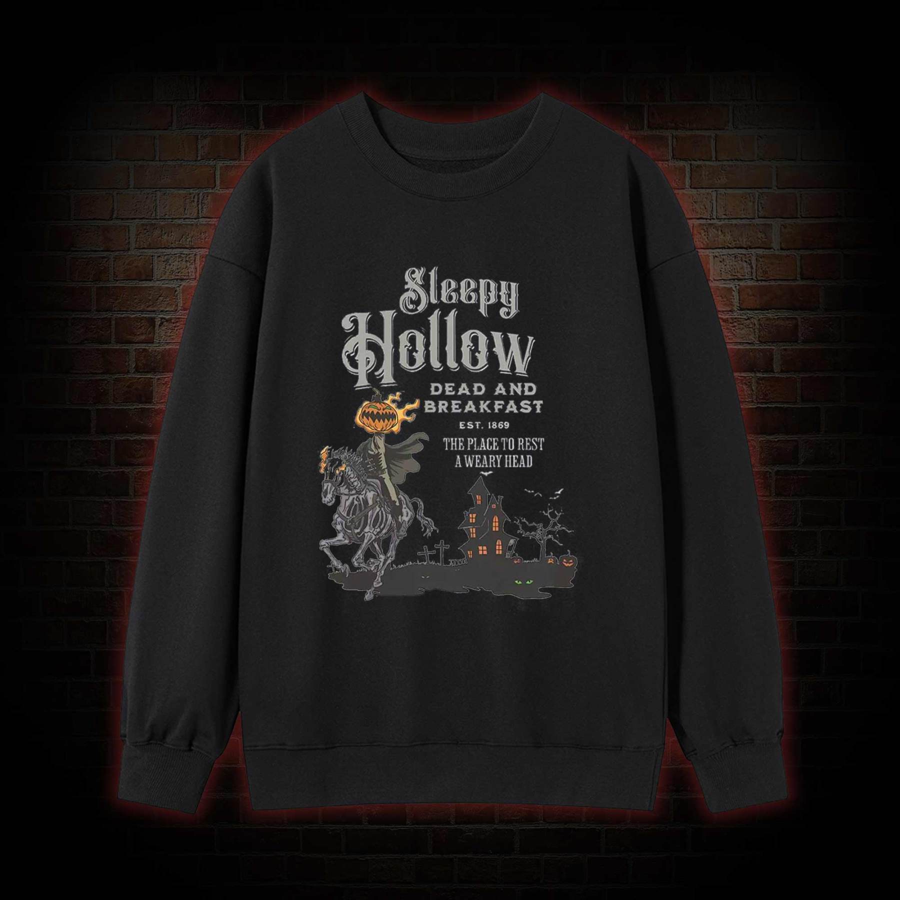 Vintage Halloween Scary Sweatshirt