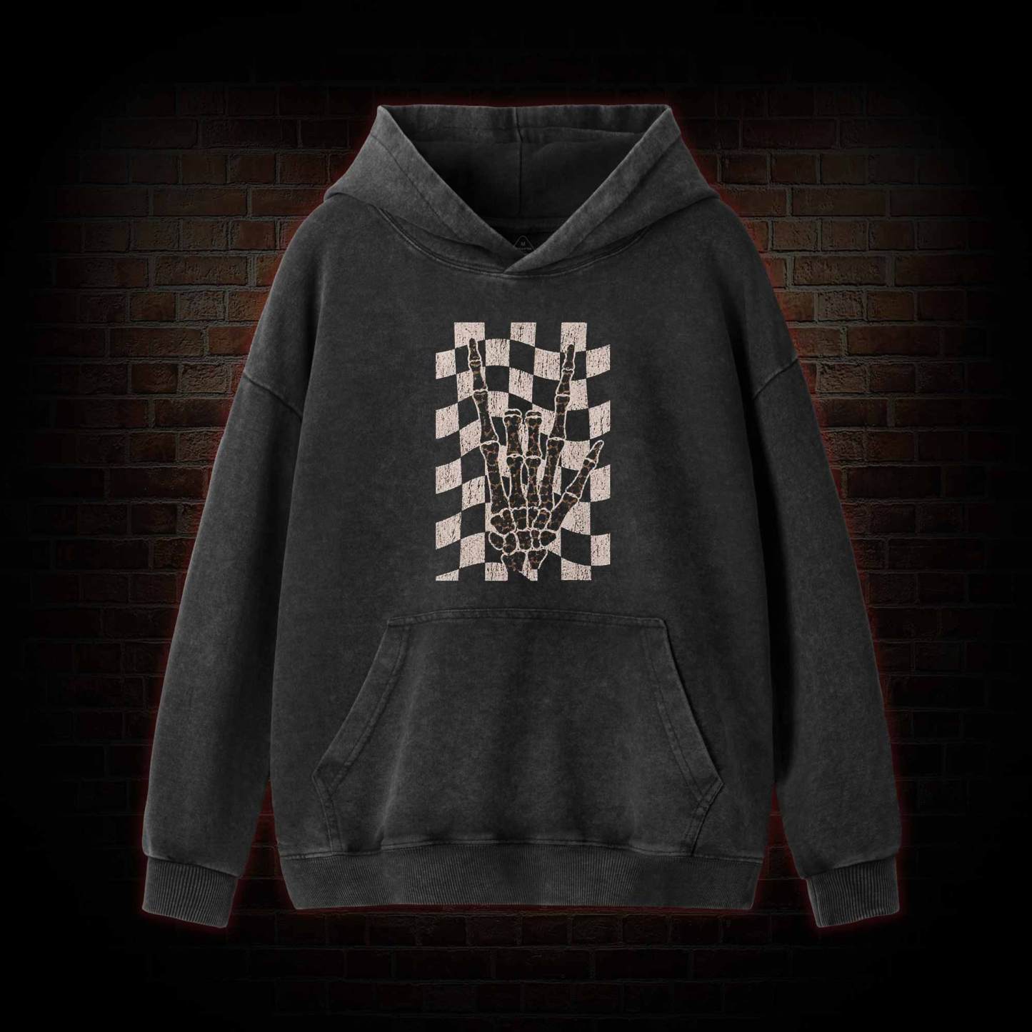 Skeleton Hand Washed Hoodie